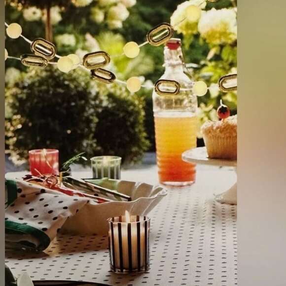 Kate Spade New York x Target 25 Count LED Pearl String Lights Cream Gold nwt - Picture 2 of 7